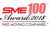 FirstCom Solutions awarded Top 100 Fast Moving SME Companies, SME 100 Fast Moving Companies Award logo