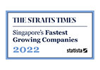 FirstCom Solutions ranked 37 for Singapore’s fastest-growing companies in 2022, The Straits Times Singapore's Fasting Growing Companies 2022 logo